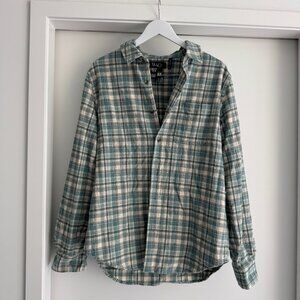 WAO - The Lightweight Green Flannel Shirt